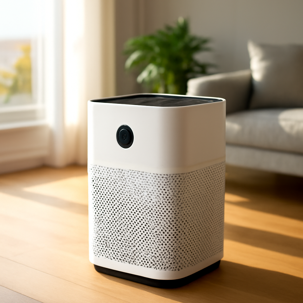 Rasentrimmer – Anwendung im Garten (KI)