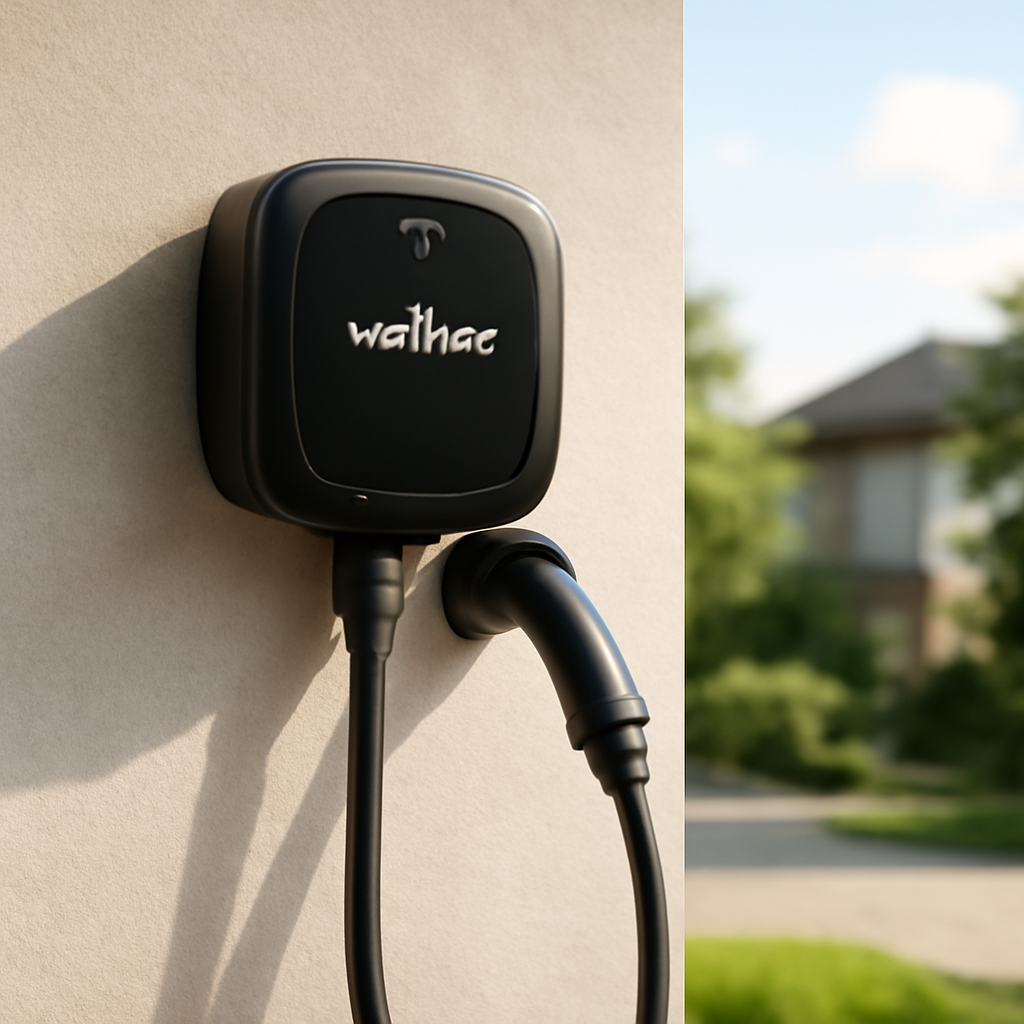 Rasentrimmer – Anwendung im Garten (KI)